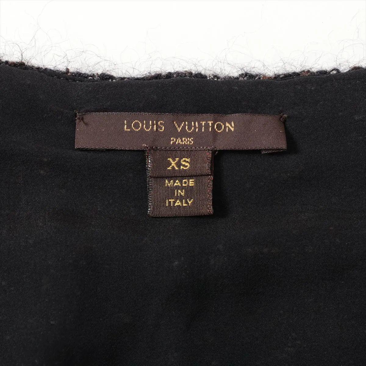 Louis Vuitton - Robe en maille de soie - Noir en vente 3