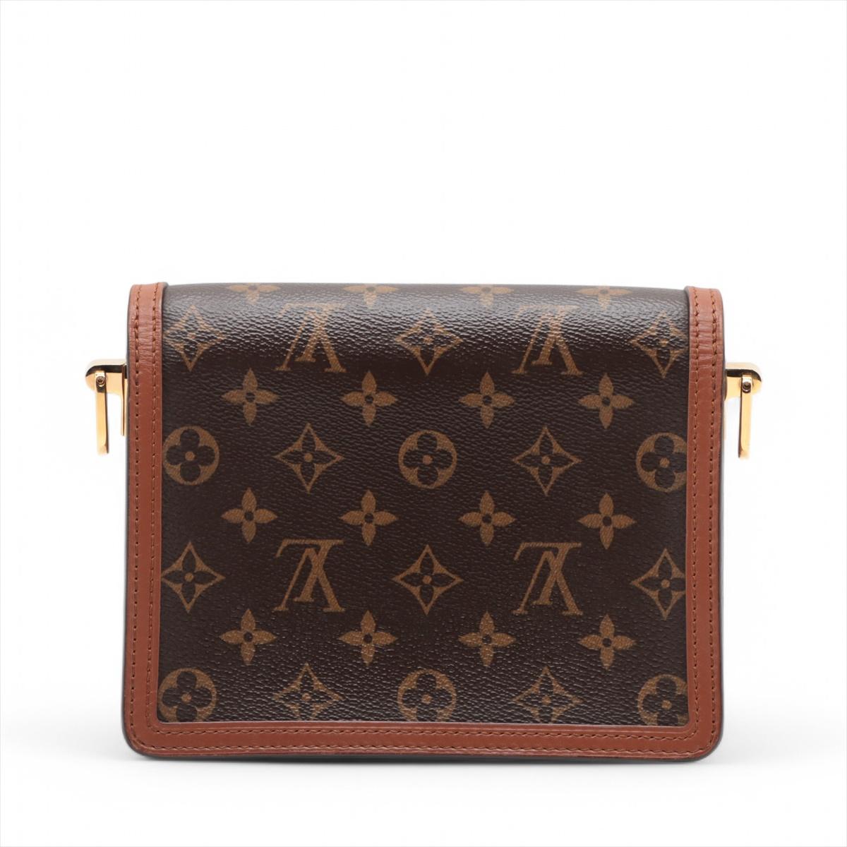Louis Vuitton Monogram Reverse Dauphine Mini Umhängetasche * PREORDER * (Braun) im Angebot