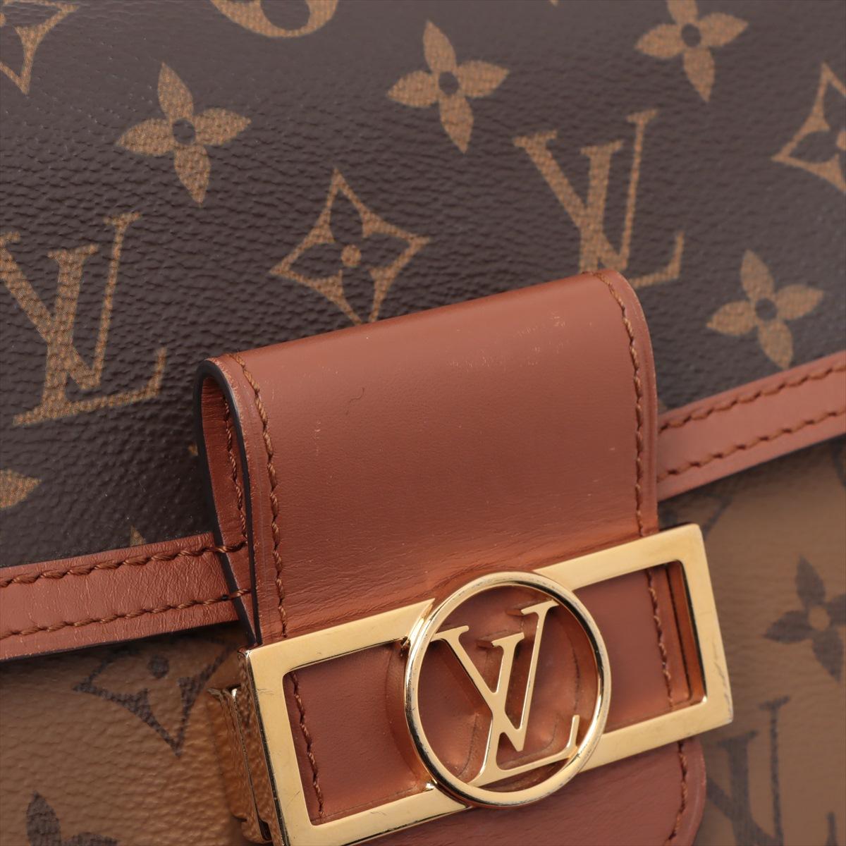 Louis Vuitton Monogram Reverse Dauphine Mini Umhängetasche * PREORDER * im Angebot 6