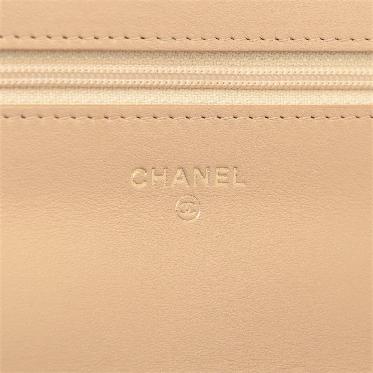 Chanel Multicolore CC Logo Matelasse Lambskin Chain Shoulder Bag Gold * PREORDER en vente 6