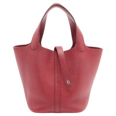 Hermès Picotin Lock 18 PM Taurillon Clemence Rouge Garance * PREORDER *