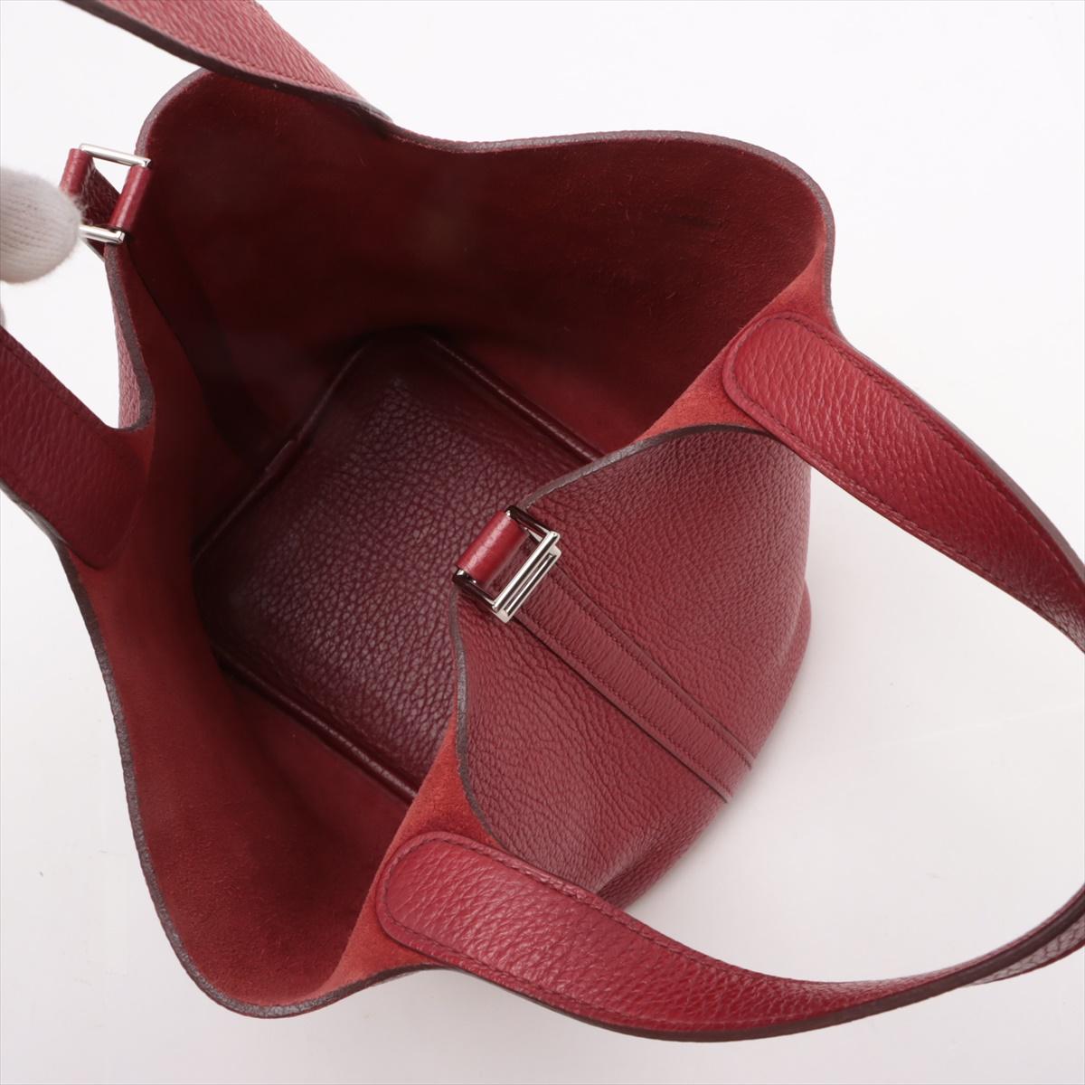 Hermès Picotin Lock 18 PM Taurillon Clemence Rouge Garance * PREORDER * en vente 7