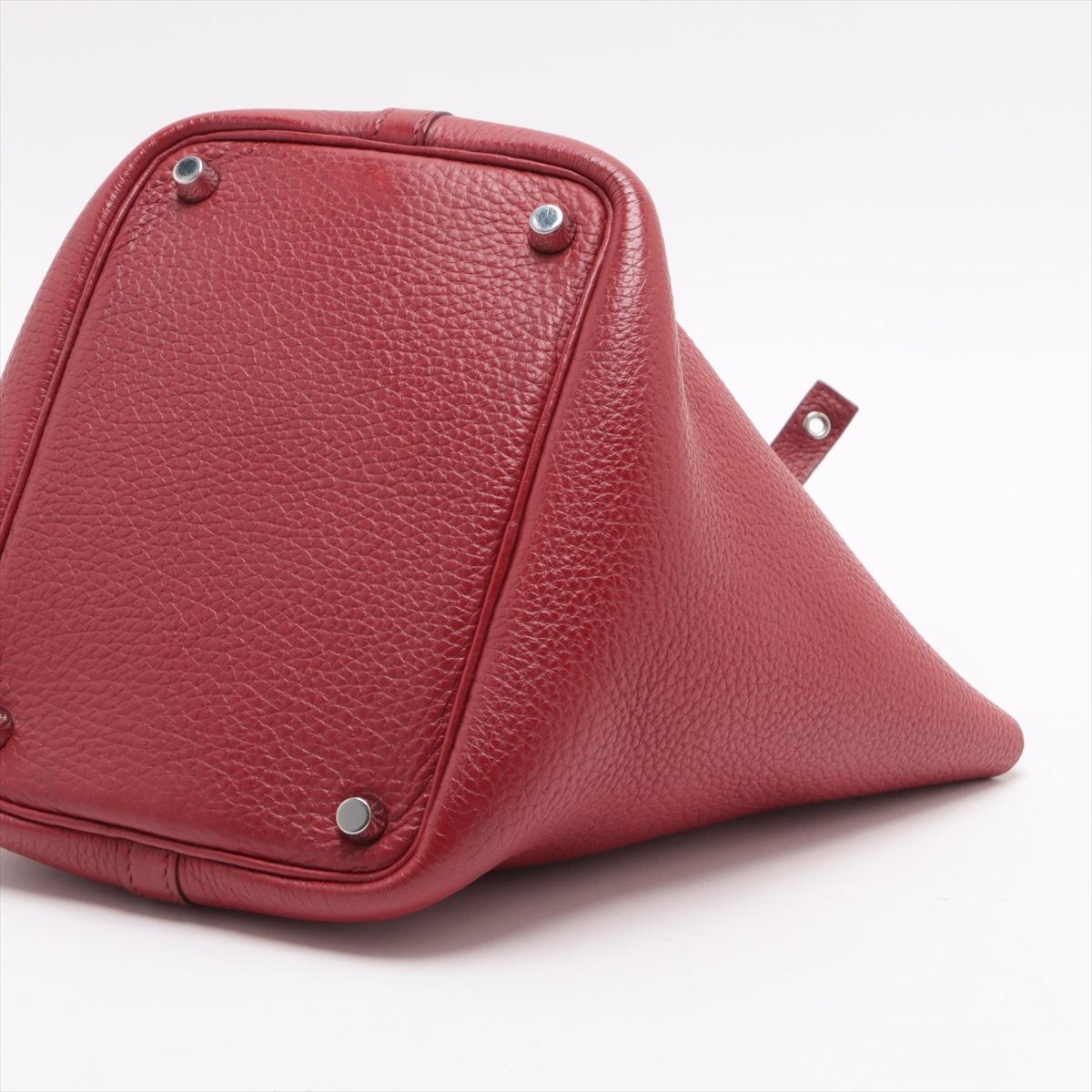 Hermès Picotin Lock 18 PM Taurillon Clemence Rouge Garance * PREORDER * Pour femmes en vente