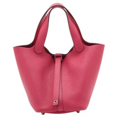 Hermès Picotin Lock 18 PM Taurillon Clemence Rose Mexico * PREORDER *