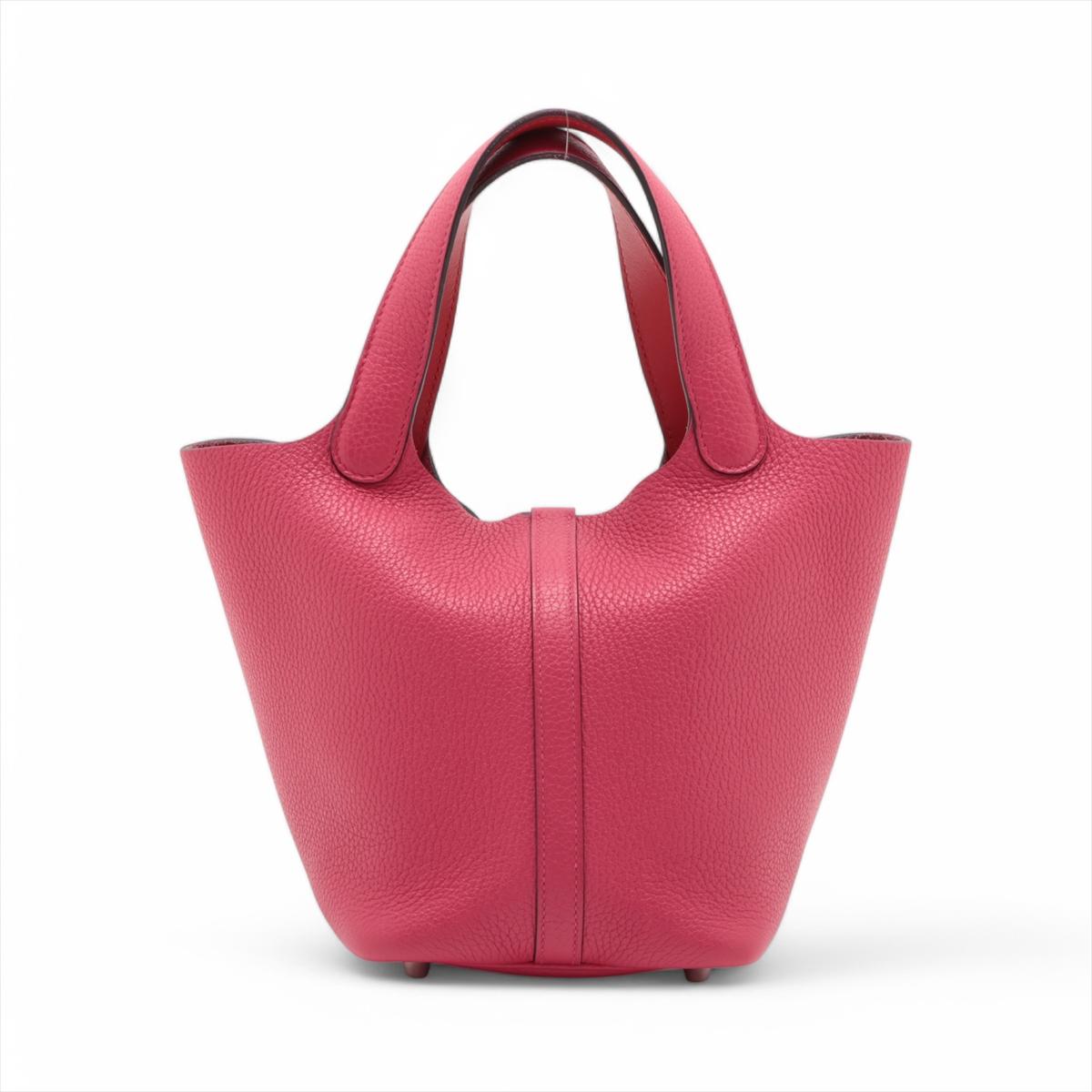 Hermès Picotin Lock 18 PM Taurillon Clemence Rose Mexico * PREORDER * (Pink) im Angebot