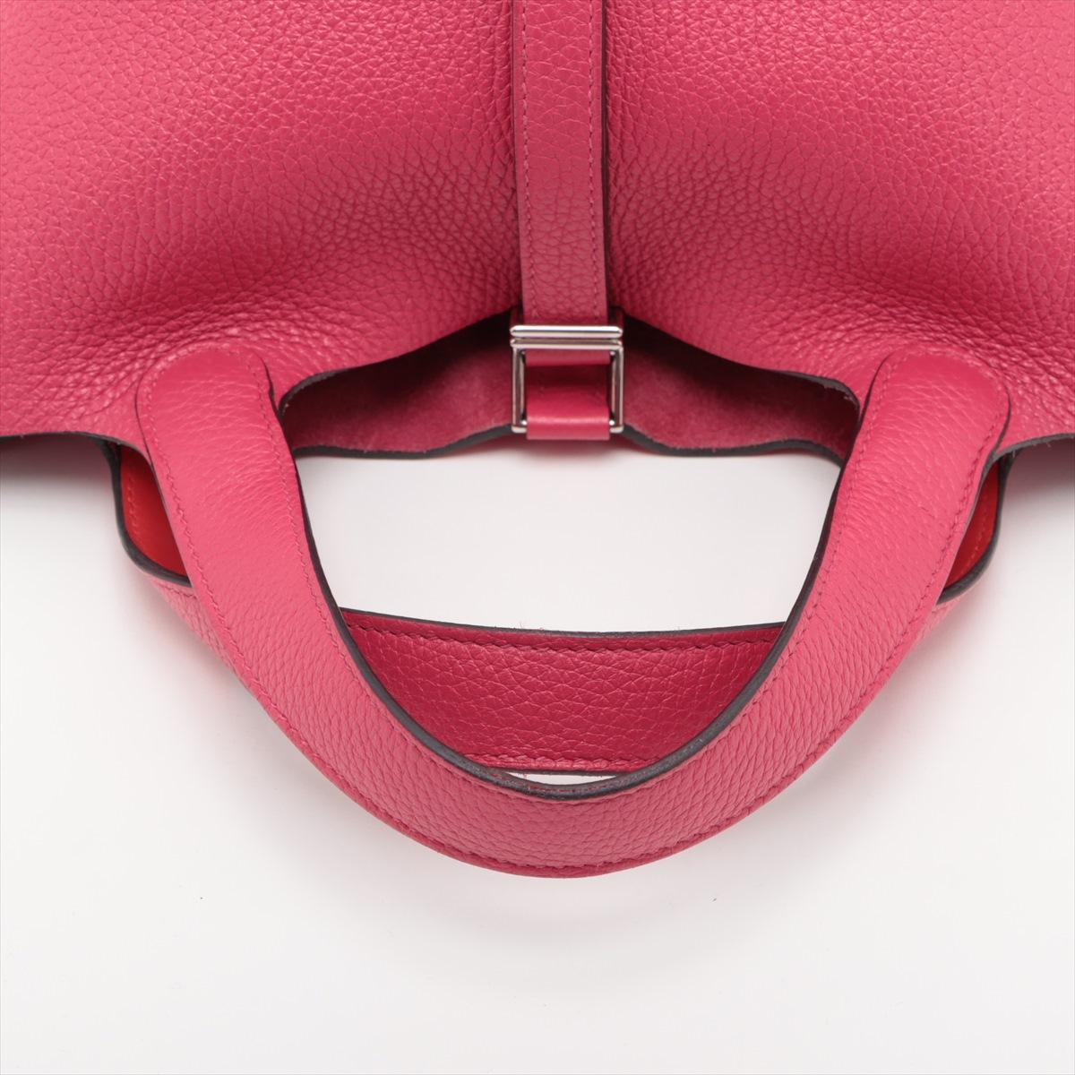 Hermès Picotin Lock 18 PM Taurillon Clemence Rose Mexico * PREORDER * im Angebot 2