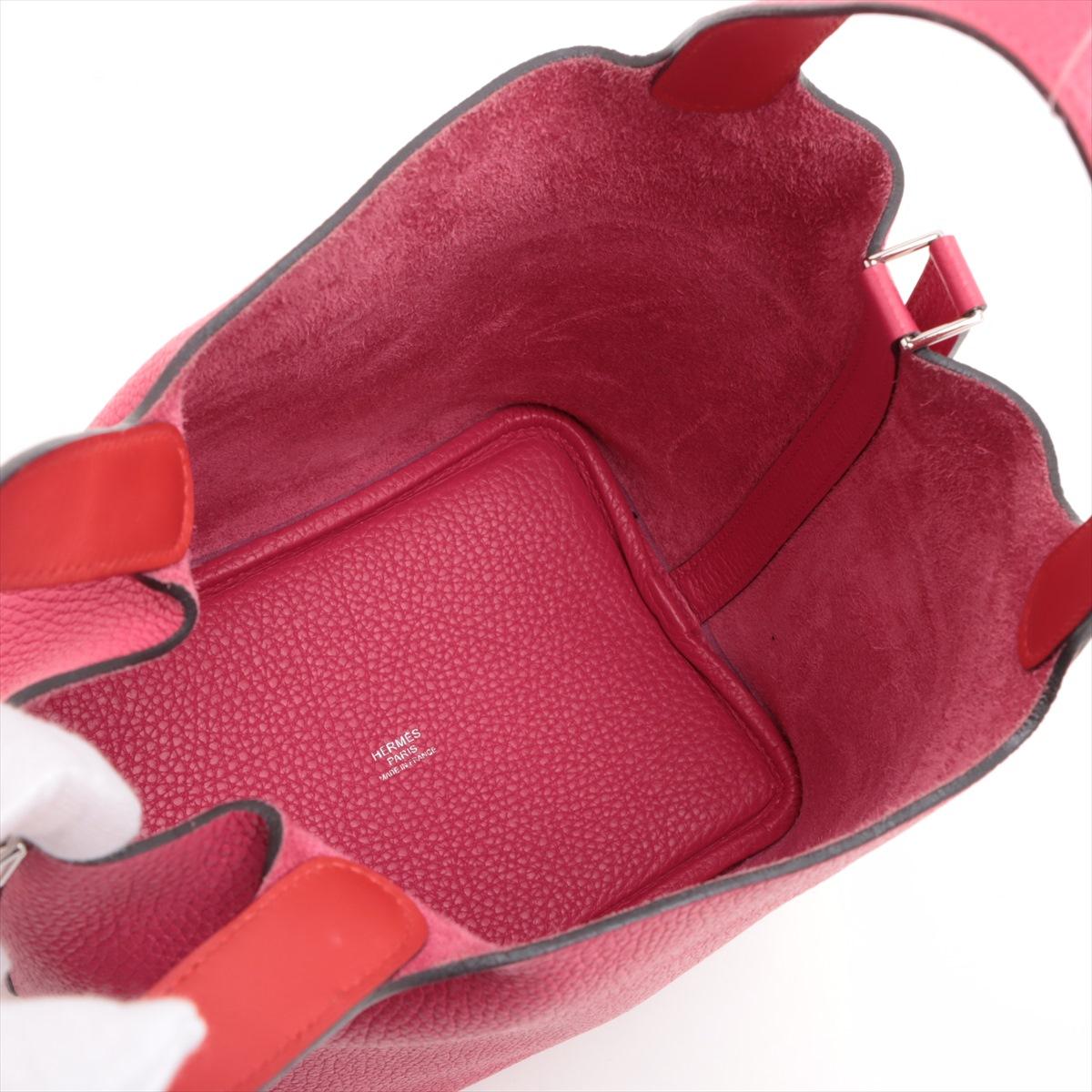 Hermès Picotin Lock 18 PM Taurillon Clemence Rose Mexico * PREORDER * im Angebot 3