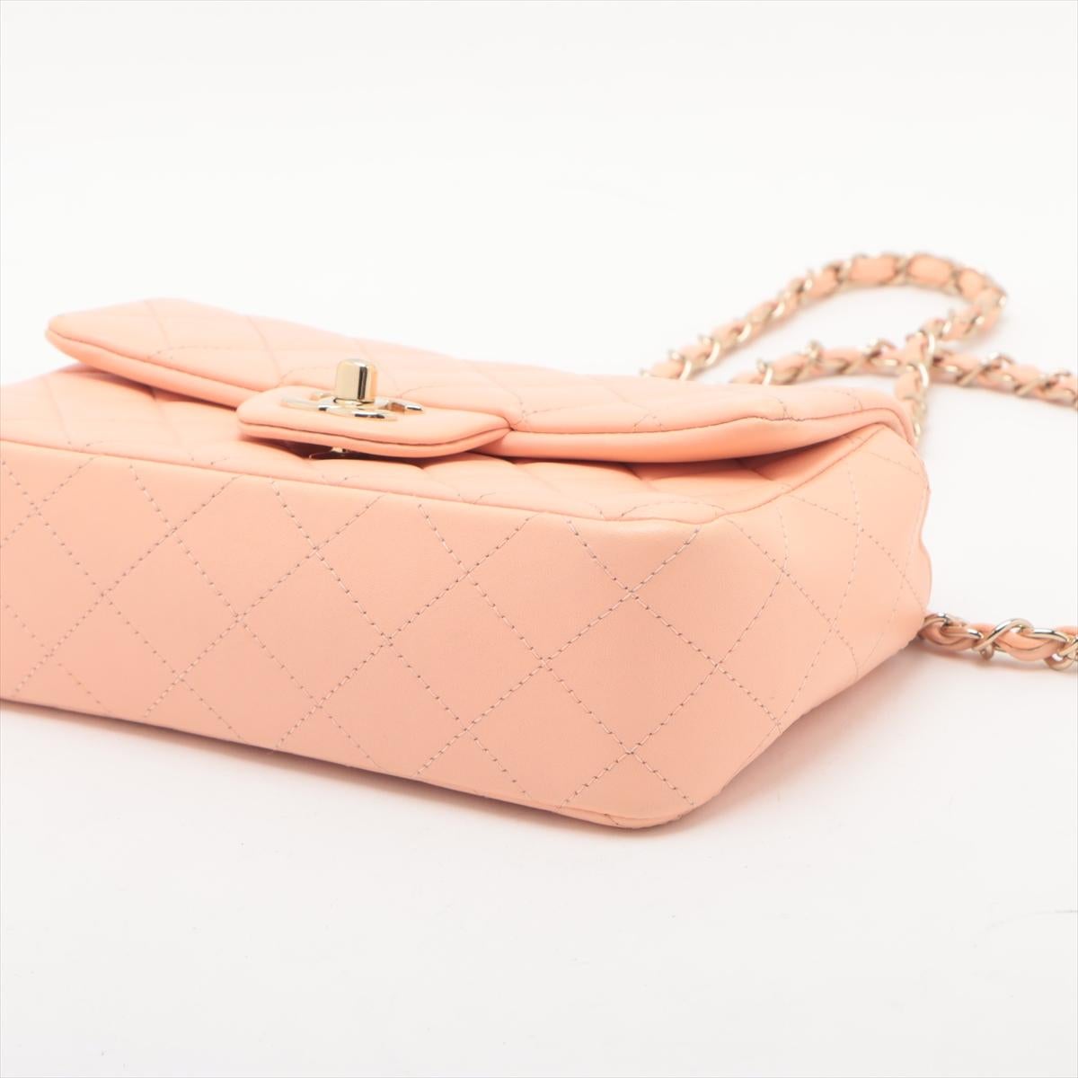 Chanel CC Logo Mini Matelasse 20 Lambskin Single Flap Single ChainBag *PREORDER* (commande préalable) Pour femmes en vente