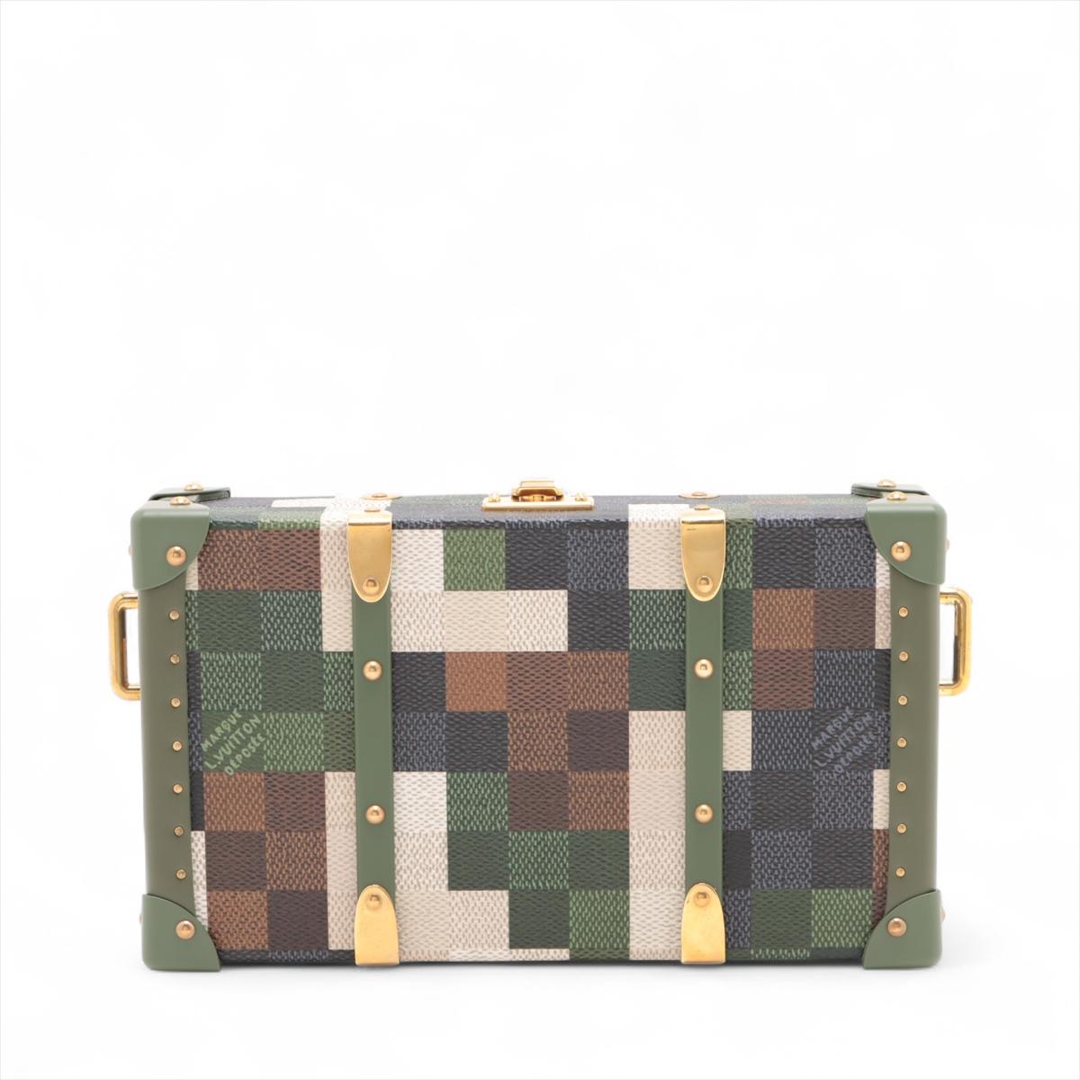 Gris Louis Vuitton Damoflage Neo Trunk Wallet Shoulder Bag * PREORDER * en vente