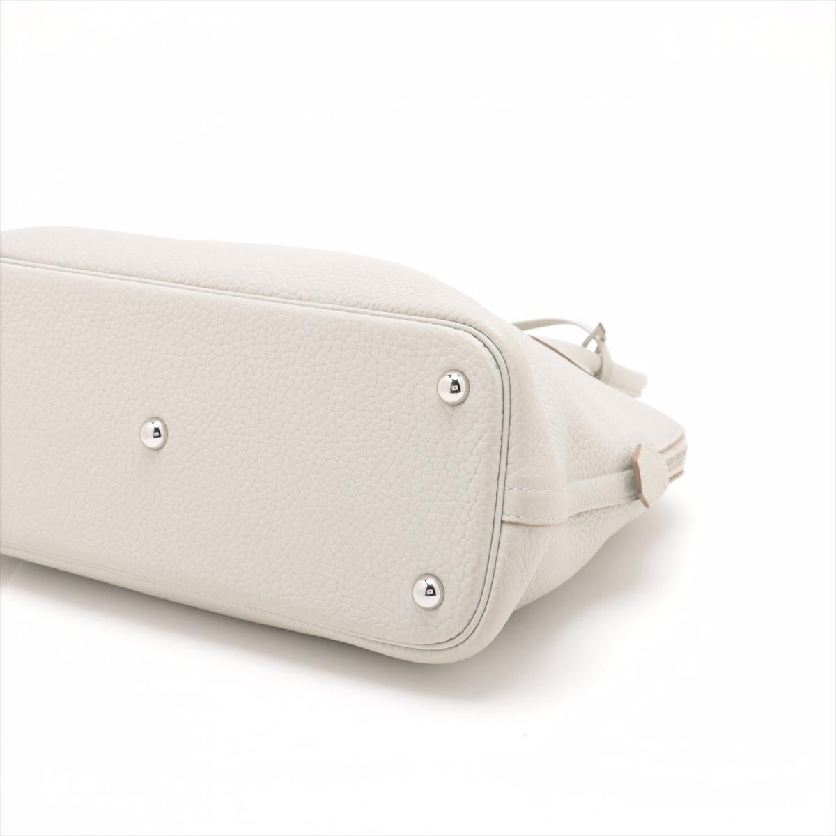 Hermes Bolide 31 Taurillon Clemence Shoulder Bag Pearl Gray * PREORDER * Pour hommes en vente