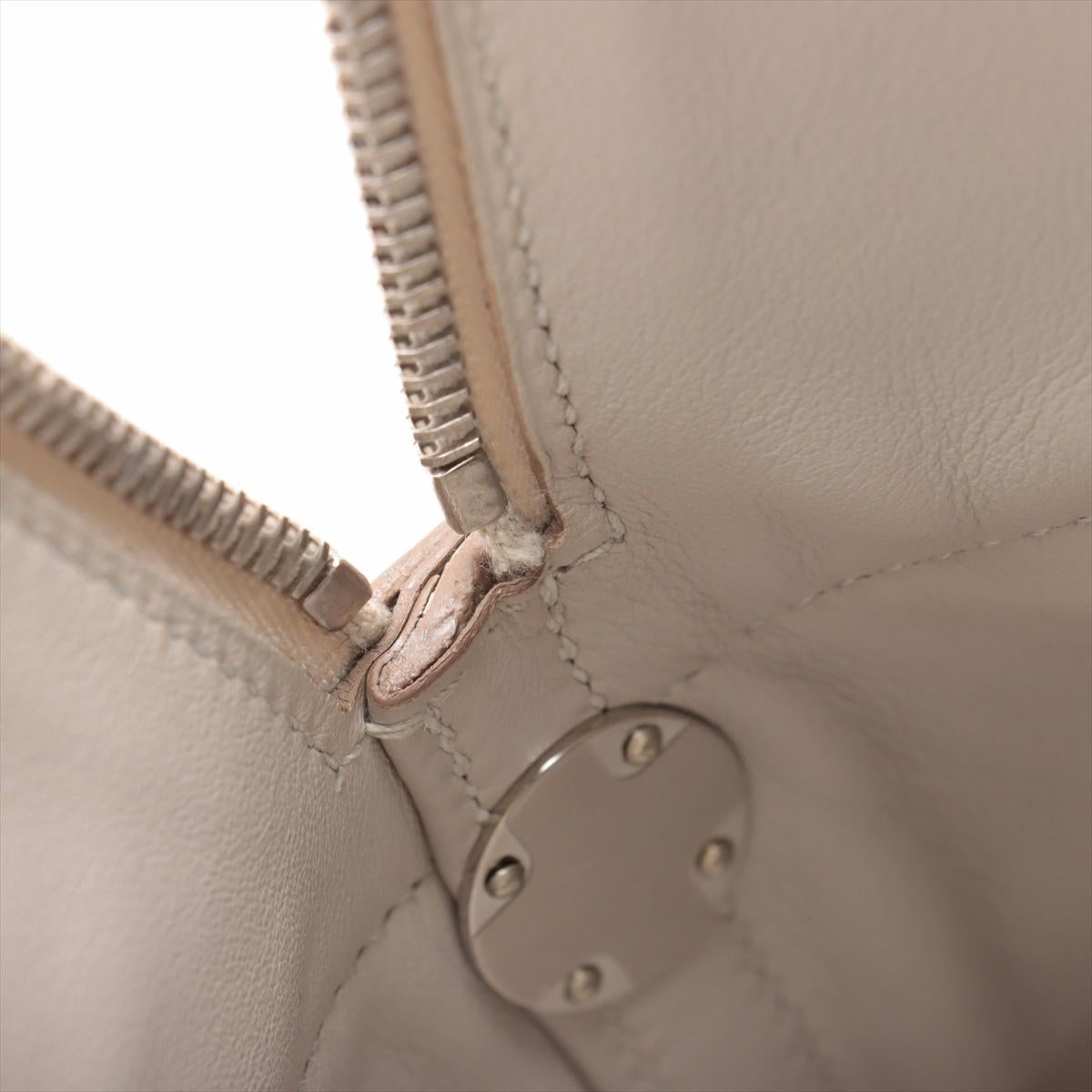 Hermes Bolide 31 Taurillon Clemence Shoulder Bag Pearl Gray * PREORDER * en vente 10