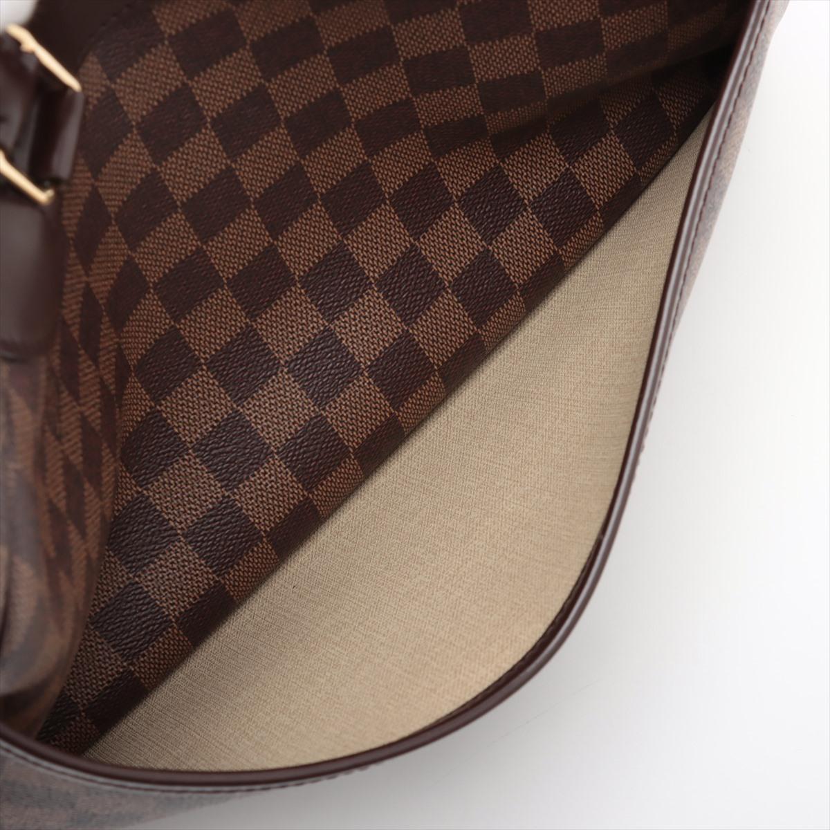 Louis Vuitton Damier Ebene Deauville Sac à main * PRECOURS * en vente 9