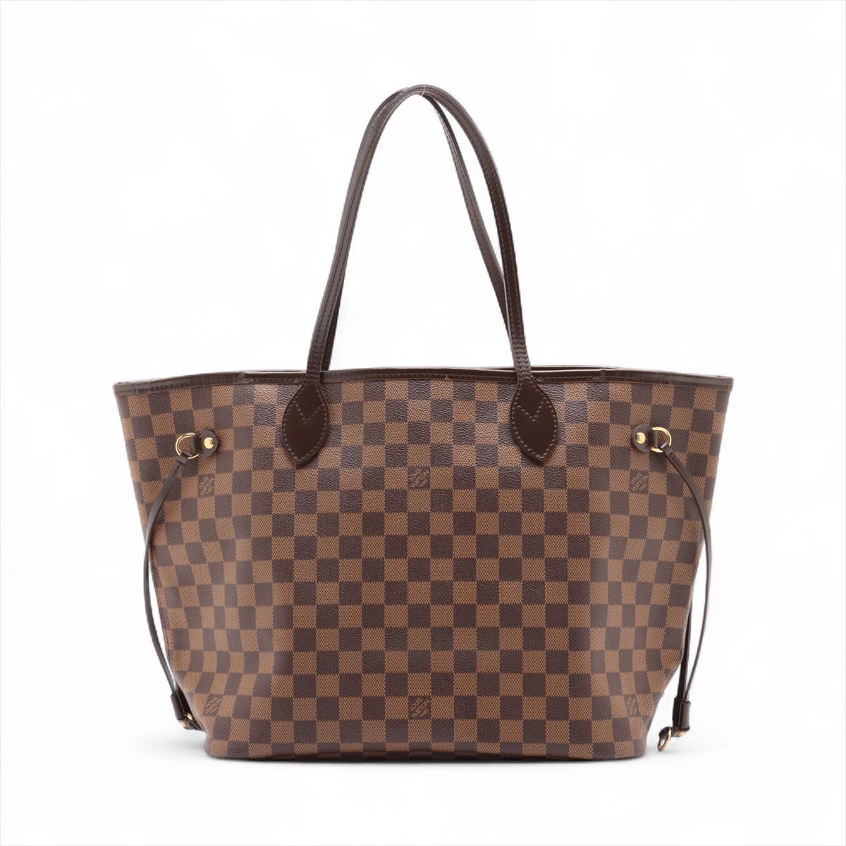 Marron Louis Vuitton Damier Ebene Neverfull MM * PRECOURS * en vente