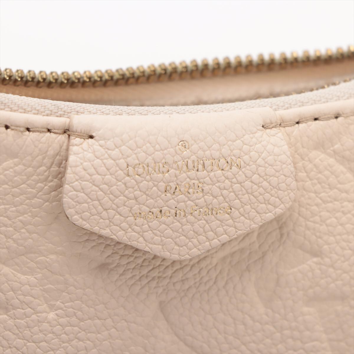 Louis Vuitton Monogram Empreinte Easy Pouch On Strap Creme * PREORDER * in vendita 5