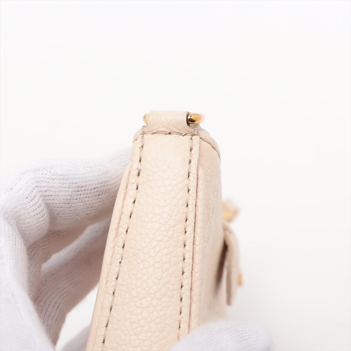 Louis Vuitton Monogram Empreinte Easy Pouch On Strap Creme * PREORDER * in vendita 6