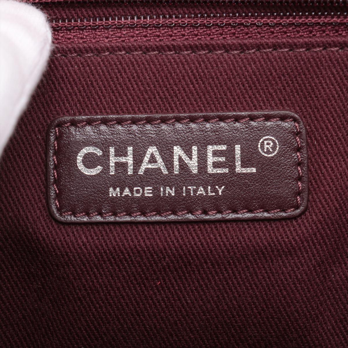 Chanel Vintage CC Logo Matelasse Kalb Kette um Umhängetasche Rot * PREORDER * im Angebot 7
