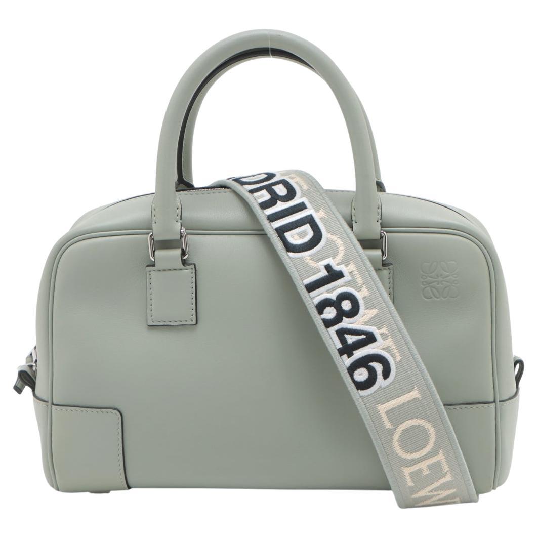 Loewe Amazona 23 Leather Two-Way Handbag Sage Green * PREORDER * (précommande) en vente