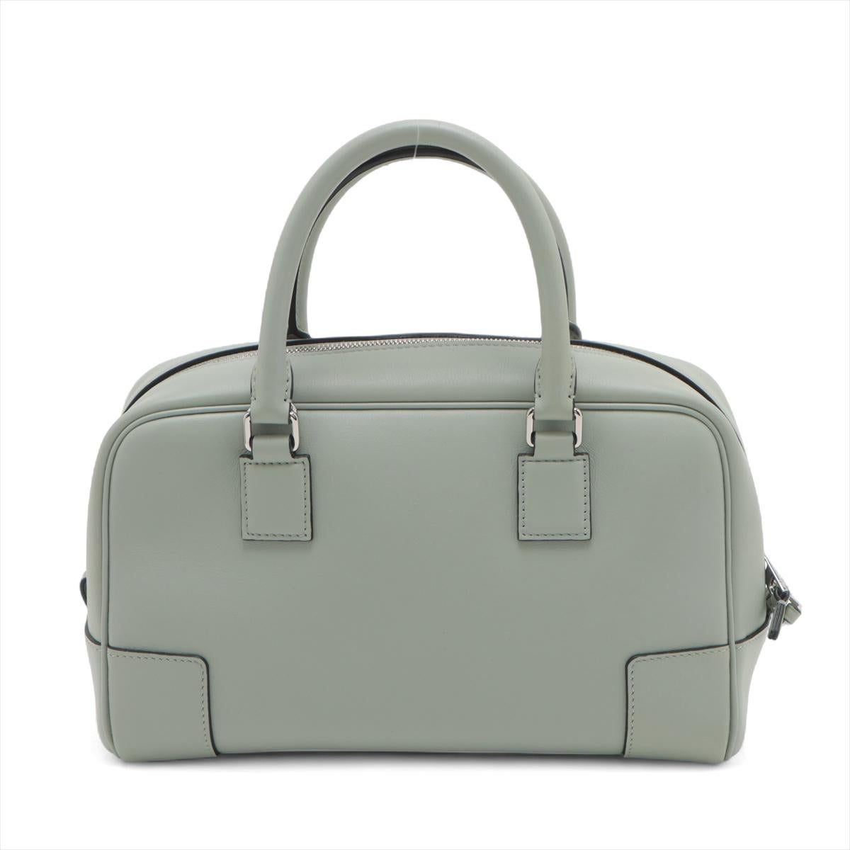 Gris Loewe Amazona 23 Leather Two-Way Handbag Sage Green * PREORDER * (précommande) en vente
