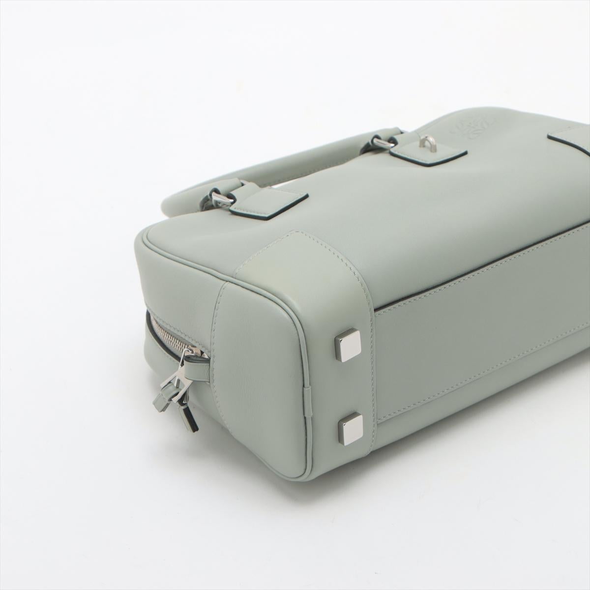 Loewe Amazona 23 Leather Two-Way Handbag Sage Green * PREORDER * (précommande) en vente 1