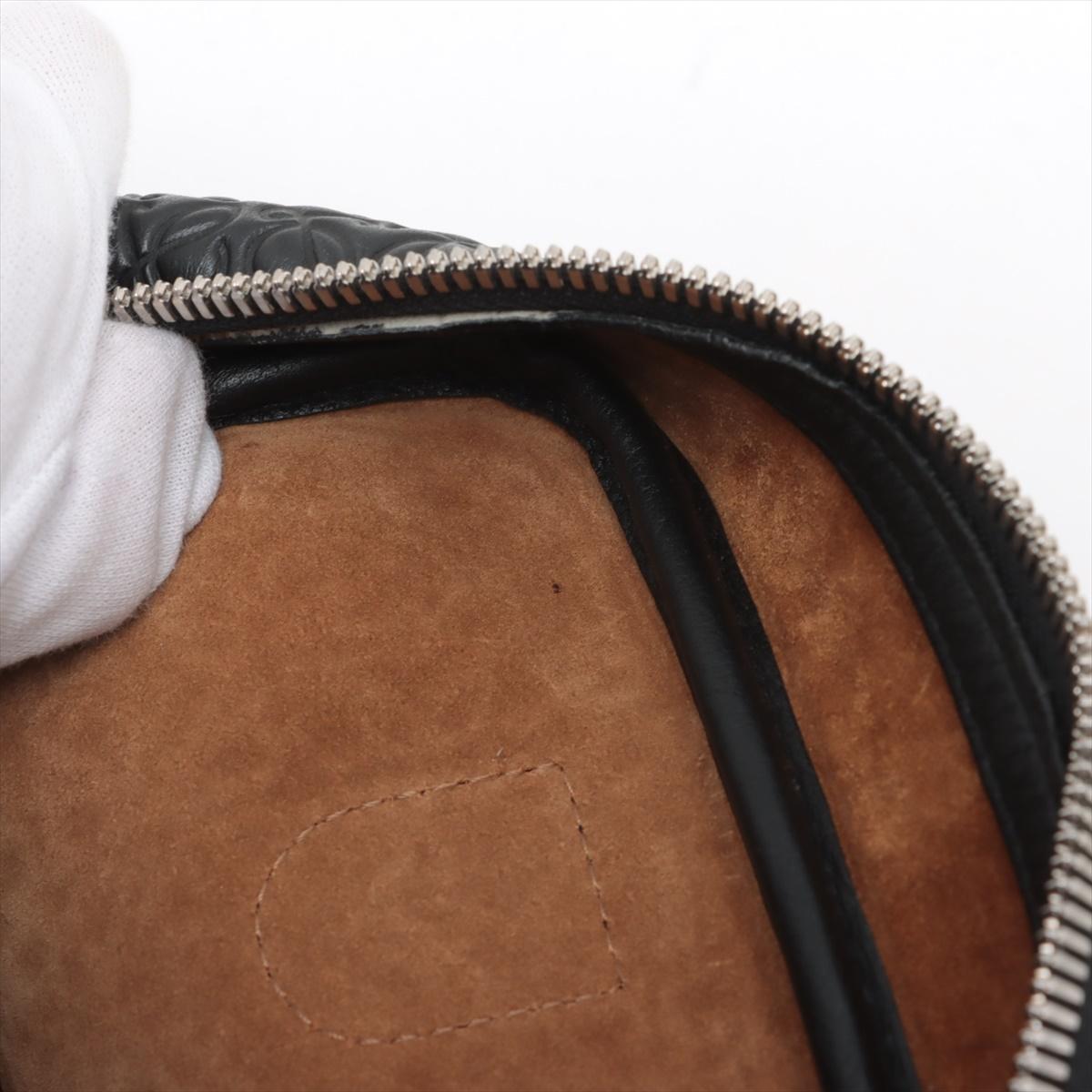 Loewe Anagram Monogram Amazona 75 Sac à main en cuir noir * PRÉCOMPAGNER * en vente 8