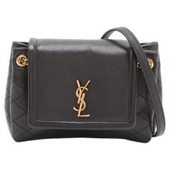 Saint Laurent Paris Mini Nolita Leather Chain Shoulder Bag Black * PREORDER *