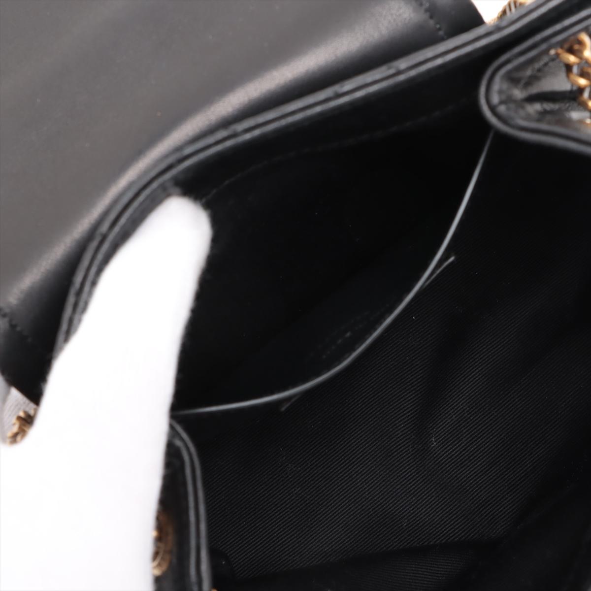 Saint Laurent Paris Mini Nolita Leder Kette Umhängetasche Schwarz * PREORDER * im Angebot 5