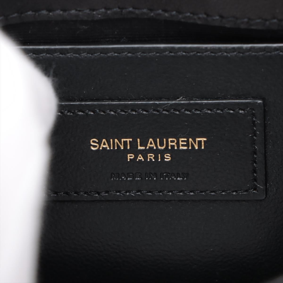 Saint Laurent Paris Mini Nolita Leder Kette Umhängetasche Schwarz * PREORDER * im Angebot 6