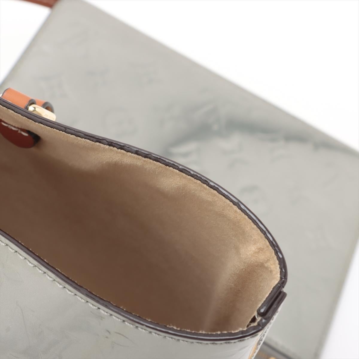 Louis Vuitton Monogram Vernis Long Beach PM Silver * PREORDER * im Angebot 8