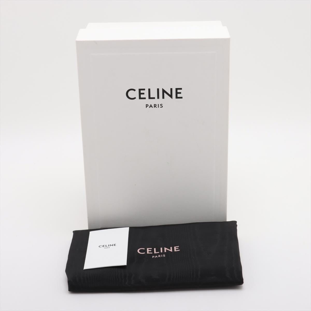 Celine Teen Triomphe Leder Umhängetasche Blau * PREORDER * im Angebot 10