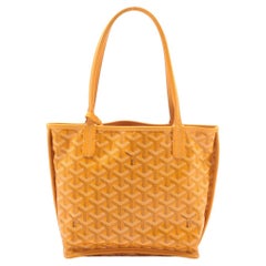 Used Goyard Anjou Mini Tote Bag Yellow * PREORDER *