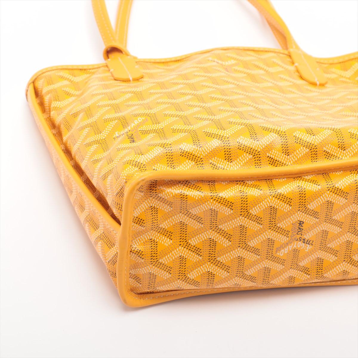 Goyard Anjou Mini Tote Bag Yellow * PREORDER * en vente 1
