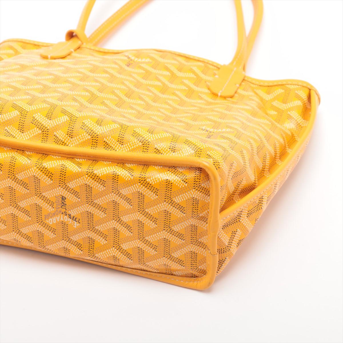 Goyard Anjou Mini Tote Bag Yellow * PREORDER * Pour femmes en vente