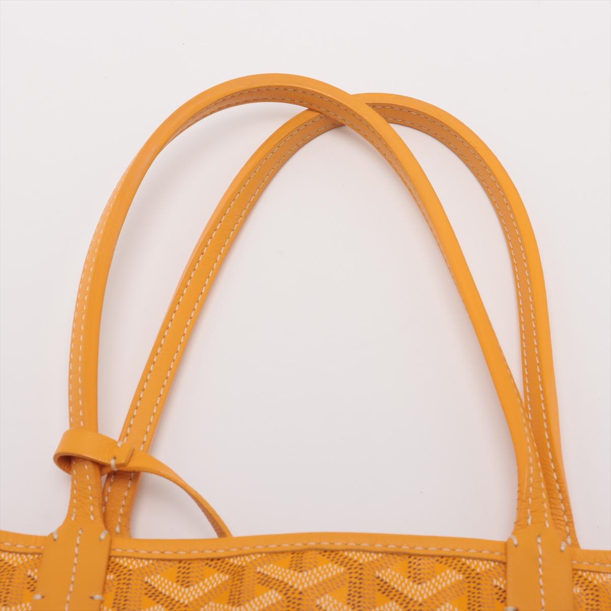 Goyard Anjou Mini Tote Bag Yellow * PREORDER * en vente 3