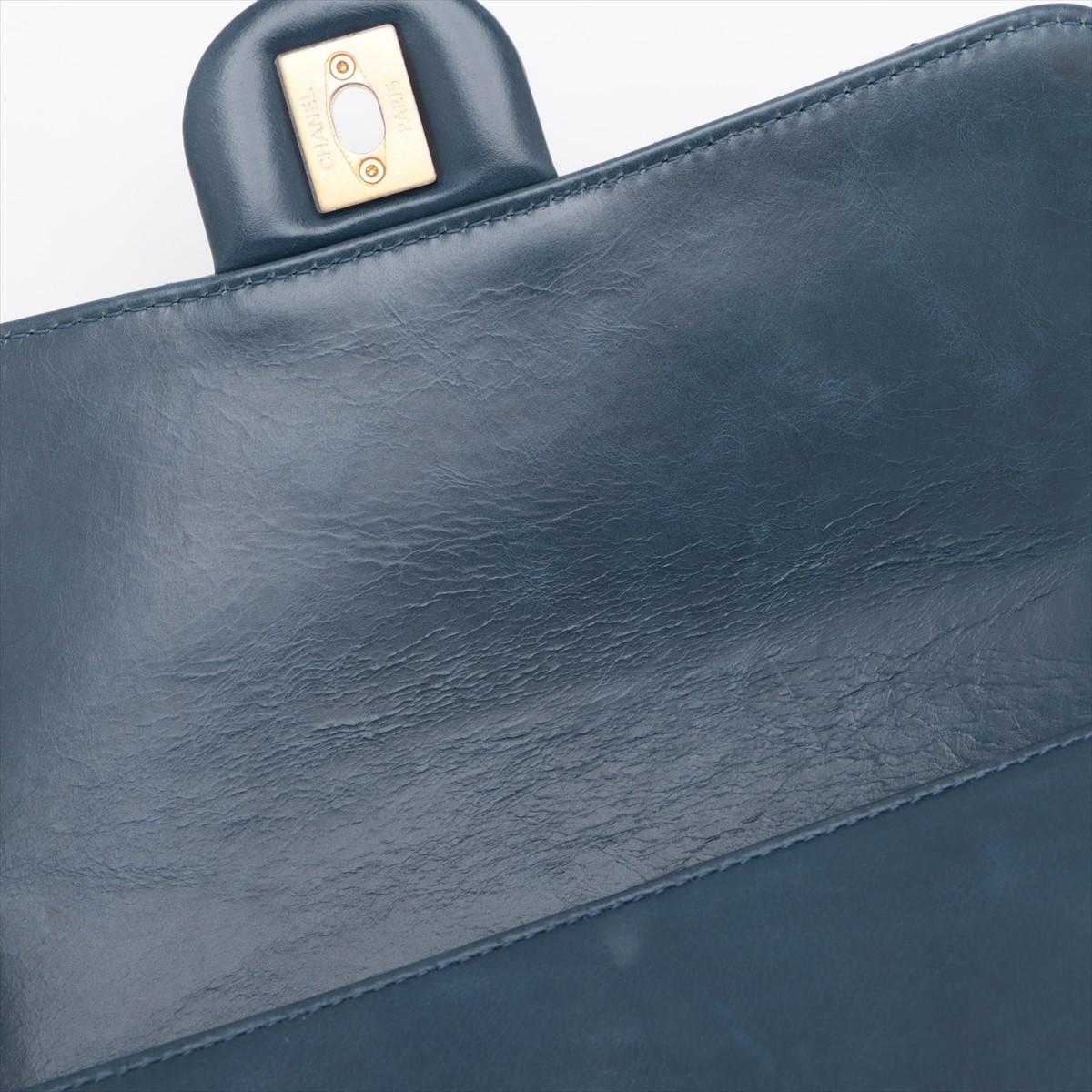Chanel CC Logo Mini Matelasse Leather Chain Shoulder Bag Blue * PREORDER * en vente 13