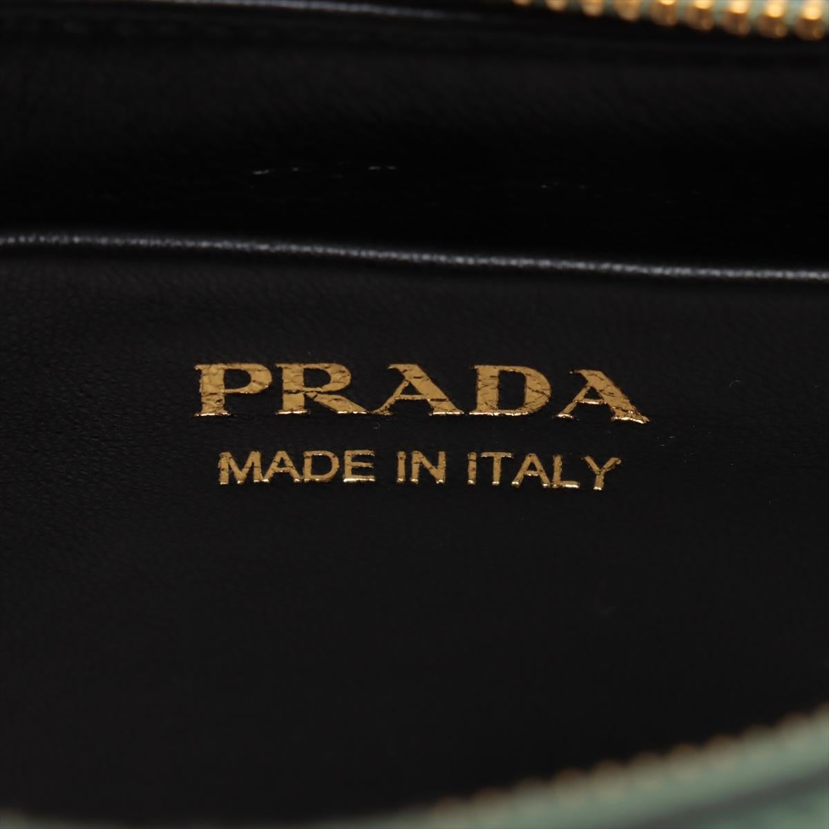 Prada Arque Borsa a tracolla a due vie in pelle Greene & Greene * PREORDINE * in vendita 7
