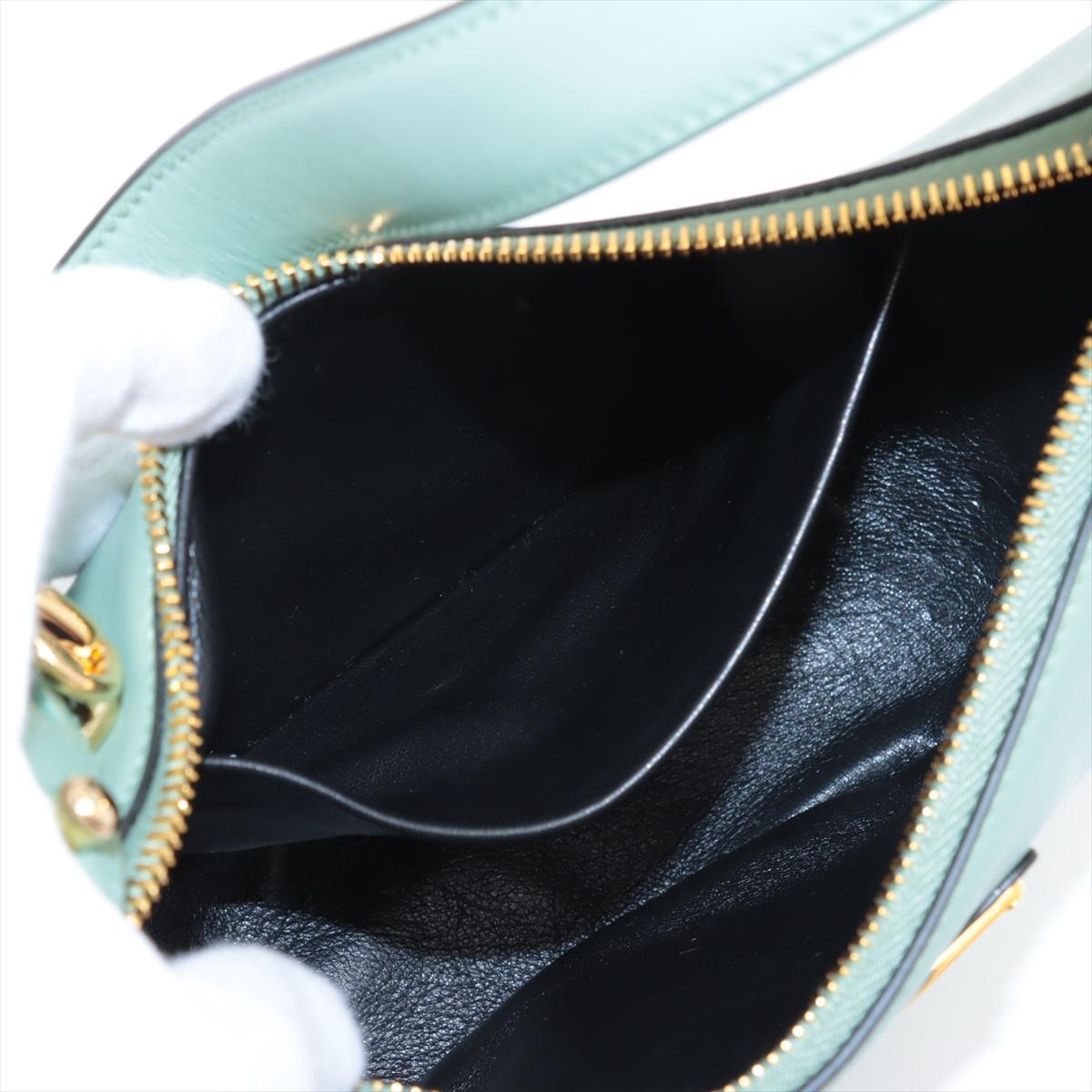 Prada Arque Borsa a tracolla a due vie in pelle Greene & Greene * PREORDINE * in vendita 6