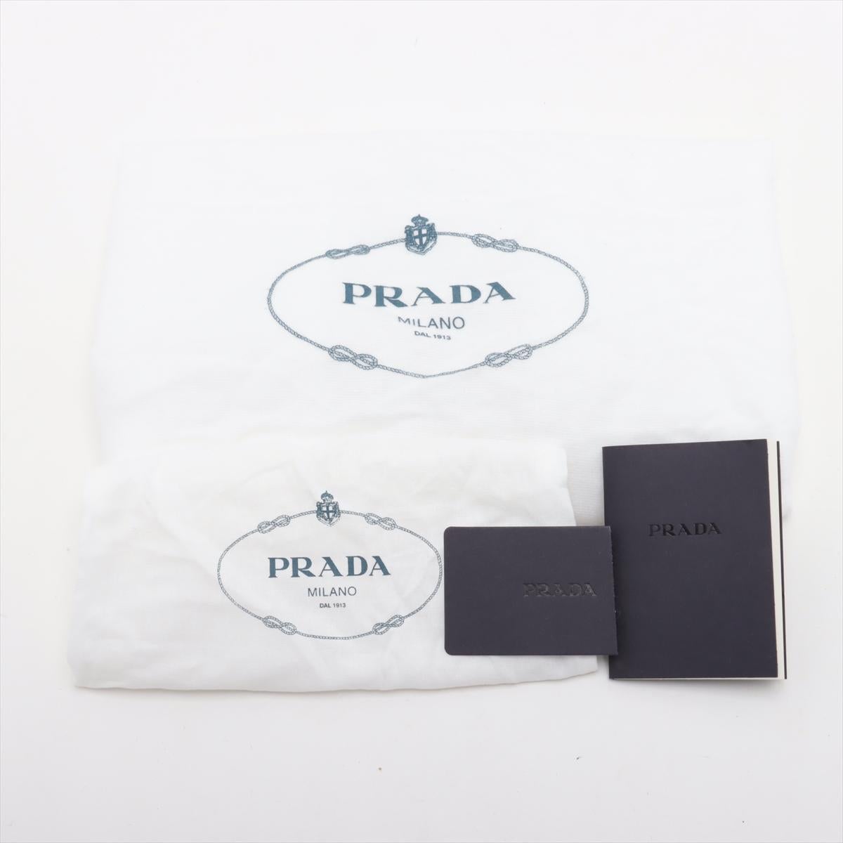 Prada Arque Borsa a tracolla a due vie in pelle Greene & Greene * PREORDINE * in vendita 8
