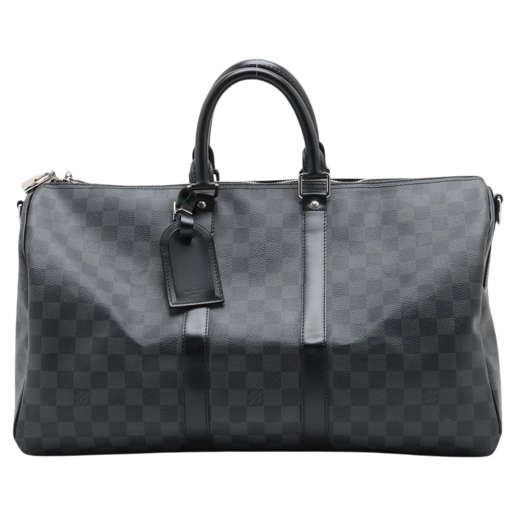Louis Vuitton Damier Graphite Keepall Bandoulière 45 * PRECODER *