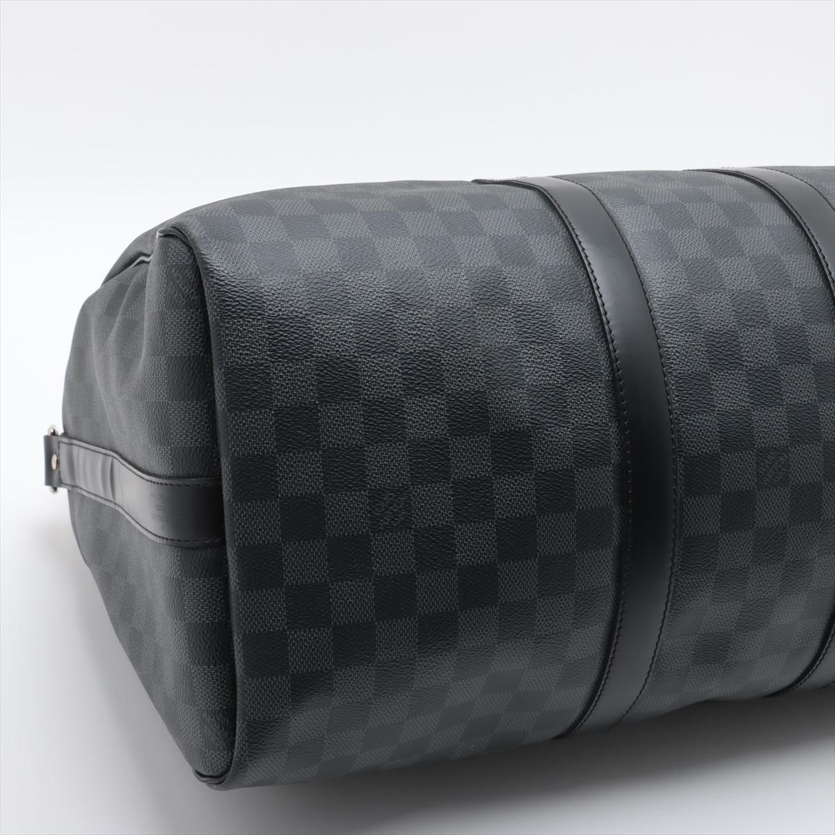 Louis Vuitton Damier Graphite Keepall Bandoulière 45 * PRECODER * en vente 1