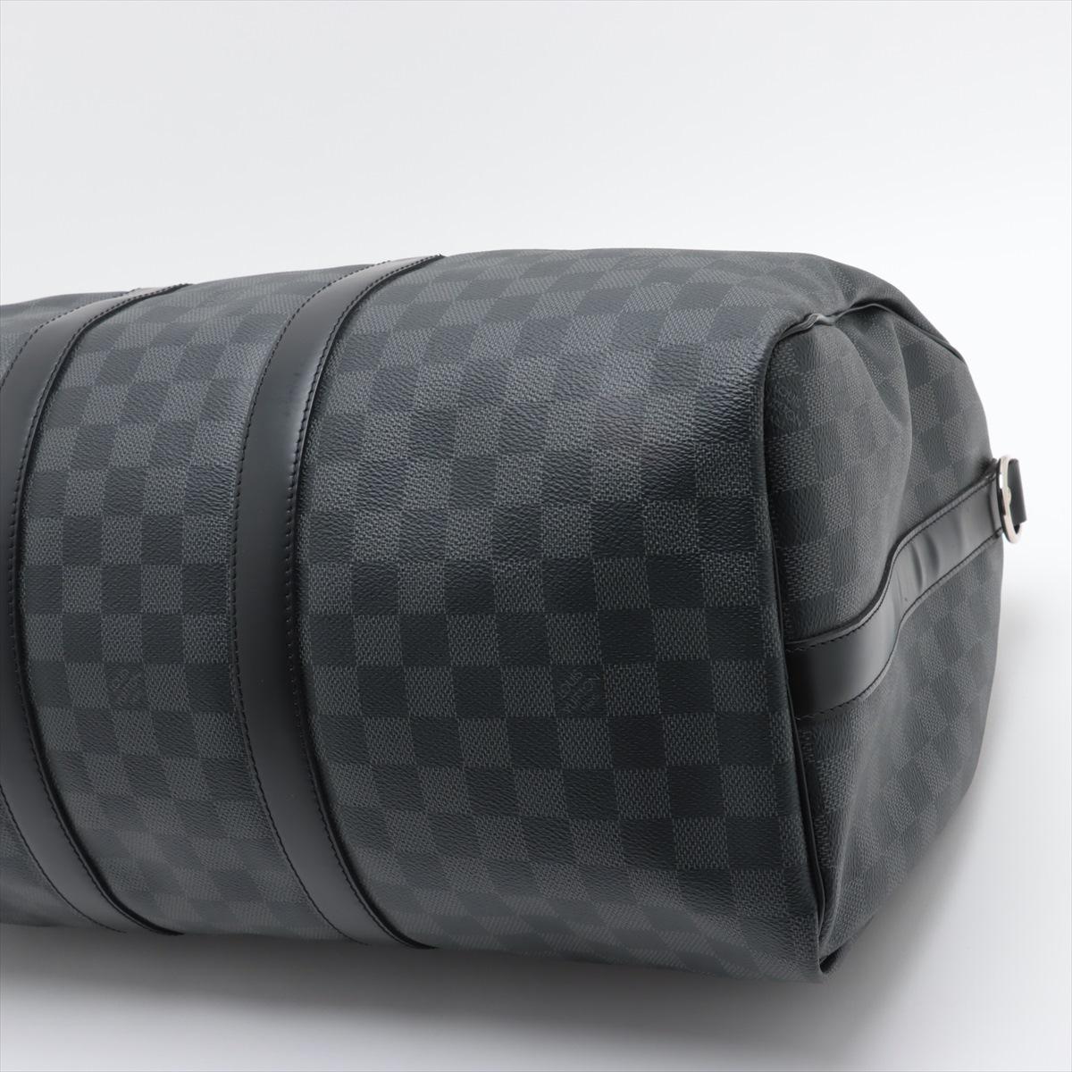 Louis Vuitton Damier Graphite Keepall Bandoulière 45 * PRECODER * Pour femmes en vente