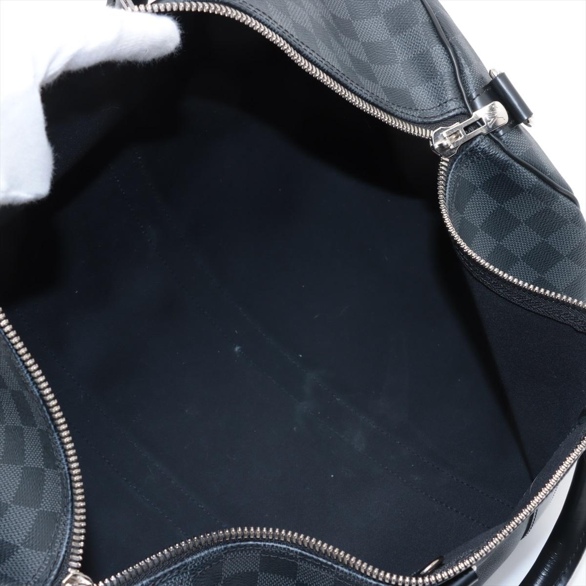 Louis Vuitton Damier Graphite Keepall Bandoulière 45 * PRECODER * en vente 4