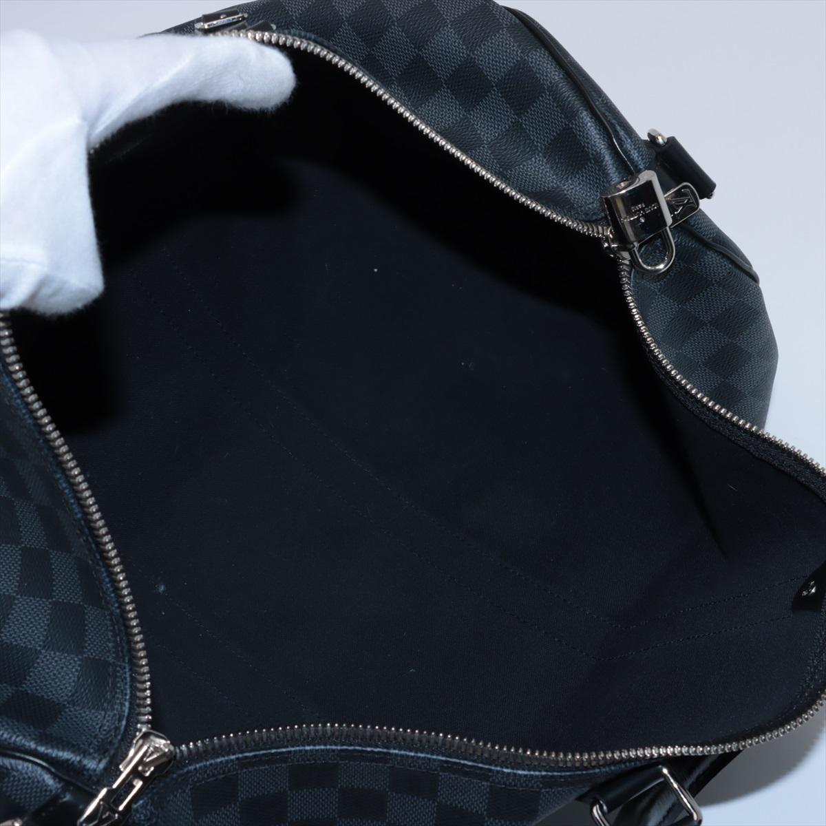 Louis Vuitton Damier Graphite Keepall Bandoulière 45 * PRECODER * en vente 5