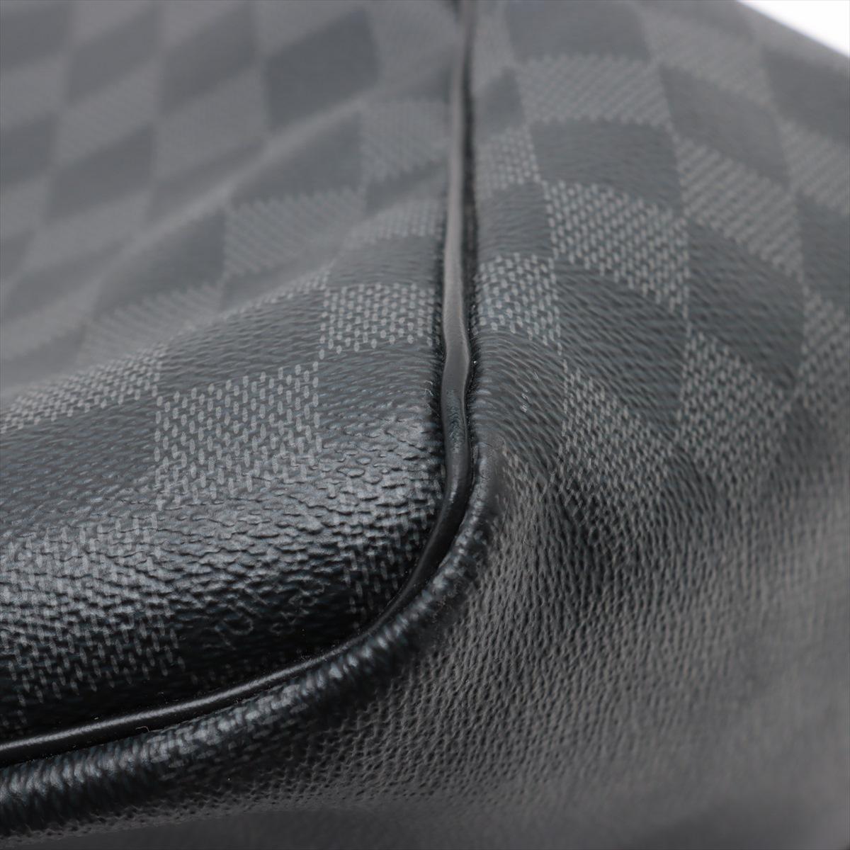 Louis Vuitton Damier Graphite Keepall Bandoulière 45 * PRECODER * en vente 7