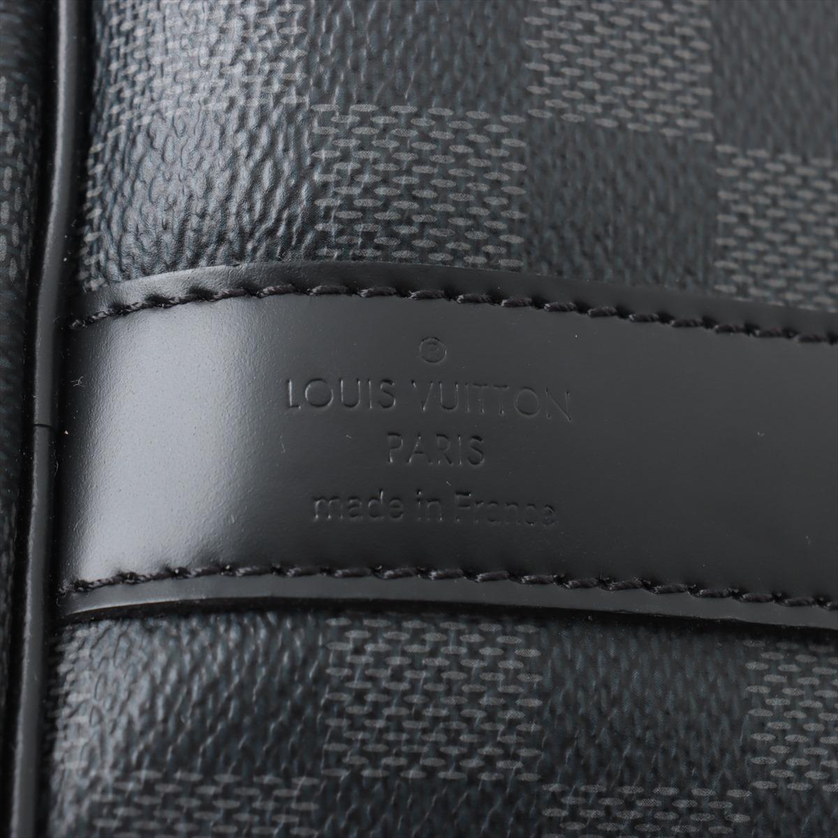 Louis Vuitton Damier Graphite Keepall Bandoulière 45 * PRECODER * en vente 6