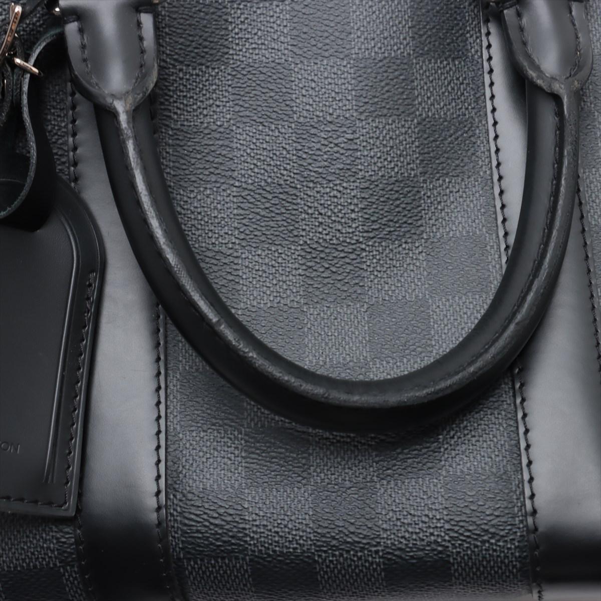 Louis Vuitton Damier Graphite Keepall Bandoulière 45 * PRECODER * en vente 8