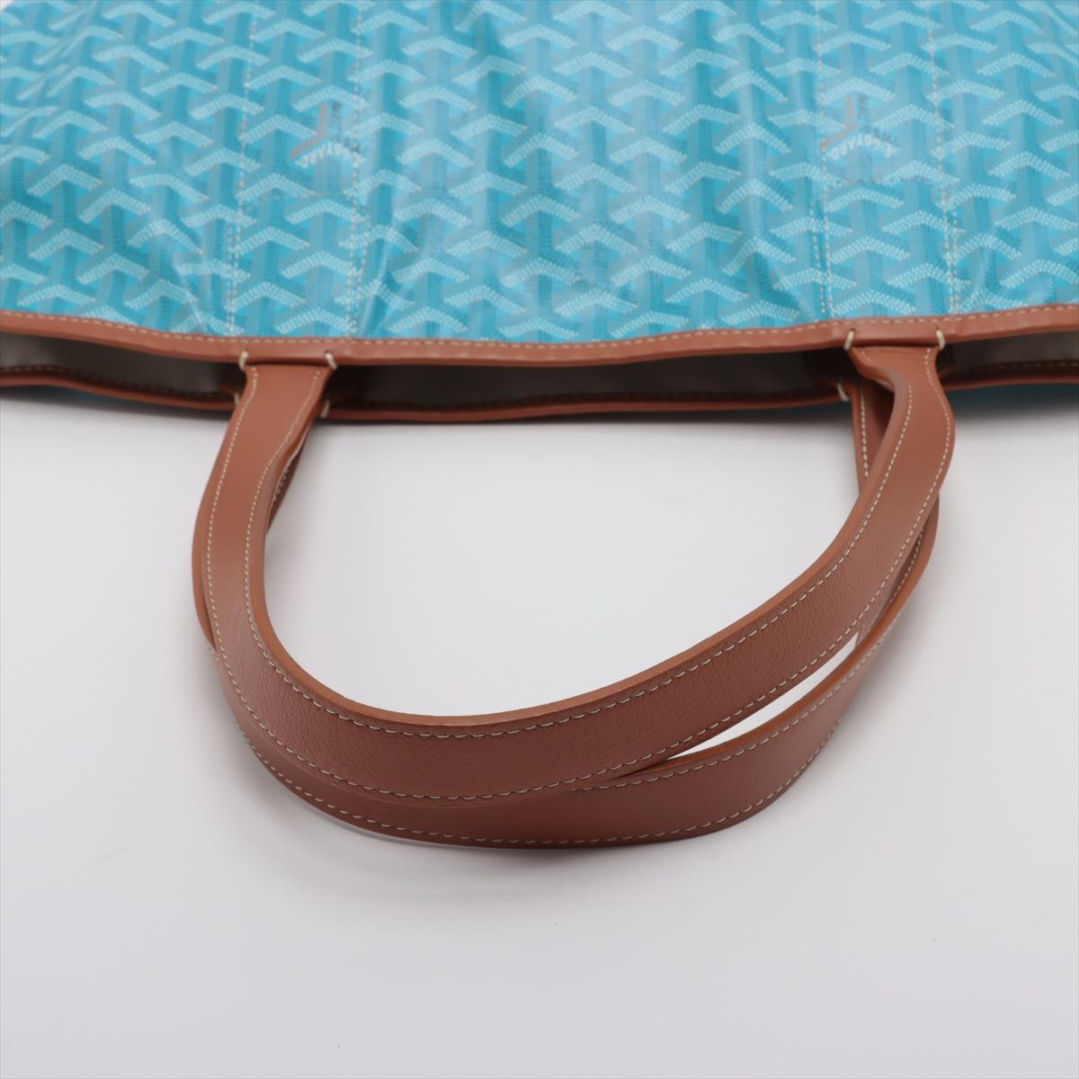 Goyard Belharra Tote Bag Turquoise & Tan * PREORDER * en vente 2