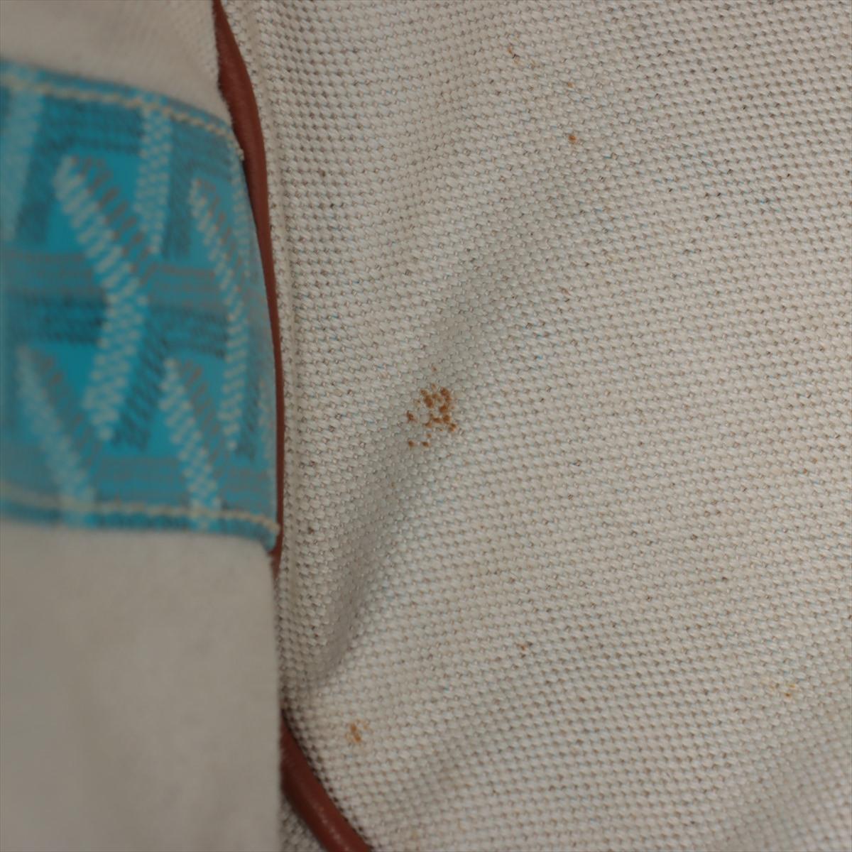Goyard Belharra Tote Bag Turquoise & Tan * PREORDER * en vente 7