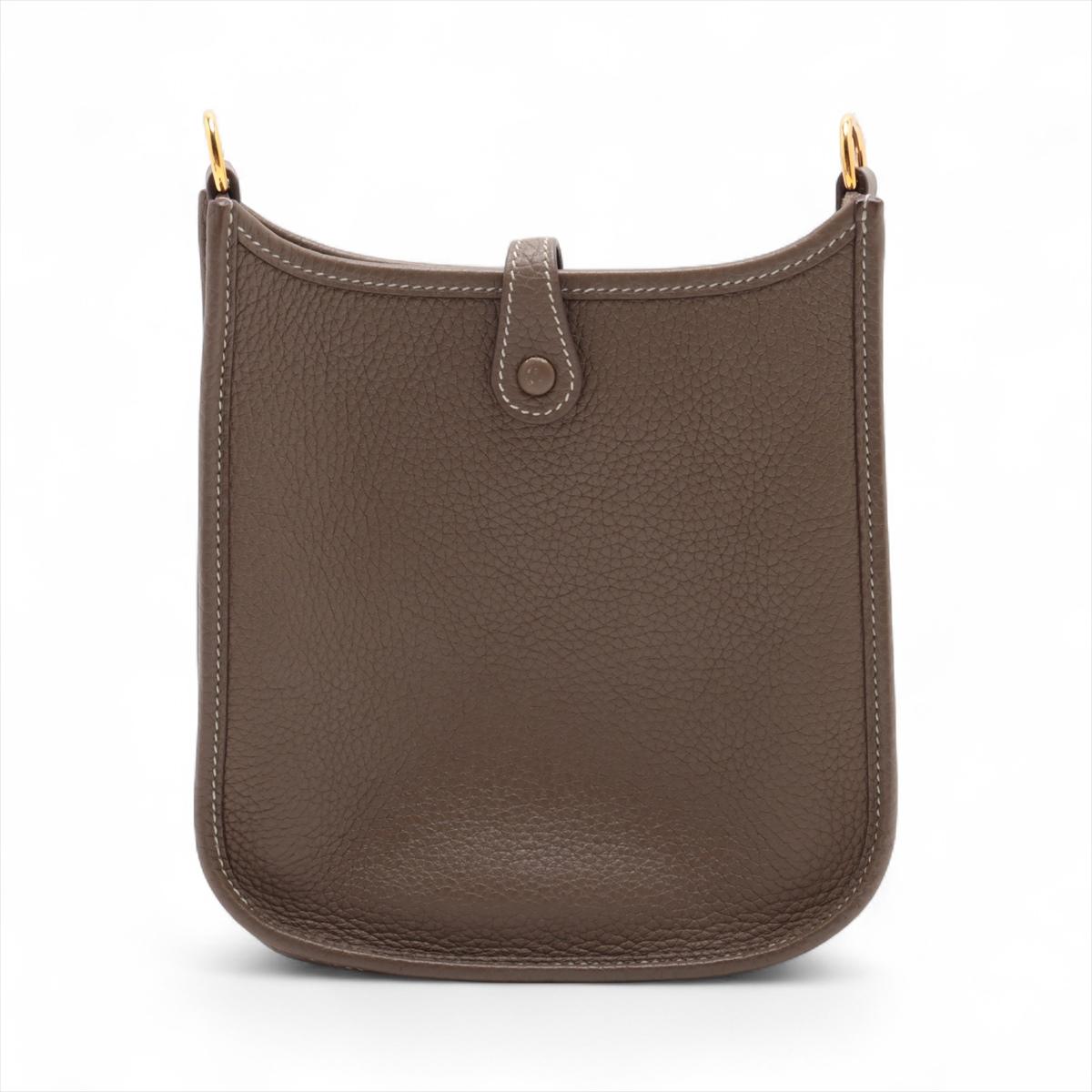 Hermès Evelyne 16 TPM Amazon Taurillon Clemence Etoupe * PREORDEN * Negro en venta
