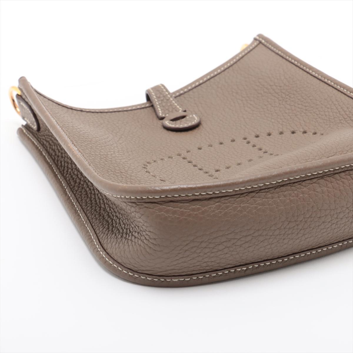 Hermès Evelyne 16 TPM Amazon Taurillon Clemence Etoupe * PREORDEN * en venta 1