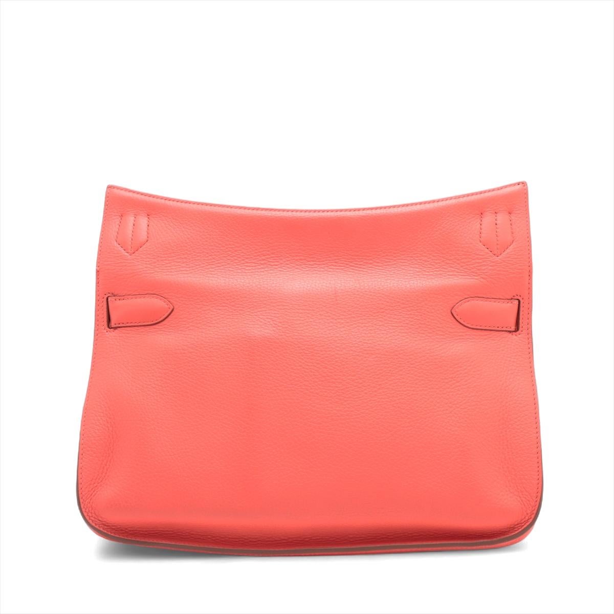 Hermès Jypsiere 34 Taurillon Clemence Rose Jaipur * PREORDER * (Orange) im Angebot